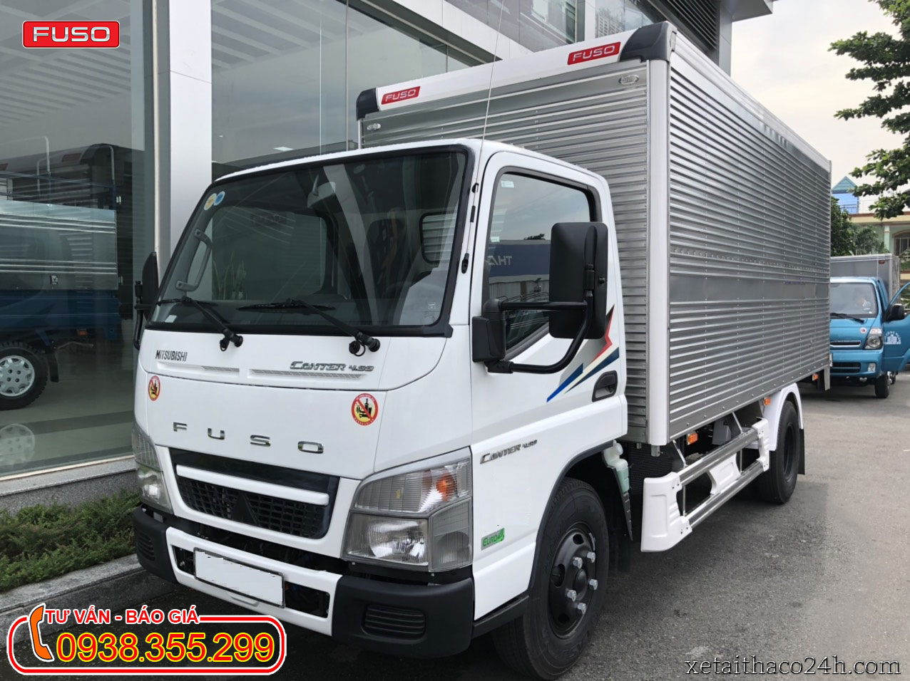 XE TẢI MITSUBISHI 5 TẤN FUSO CANTER TF85L  THACO TẠI CẦN THƠ